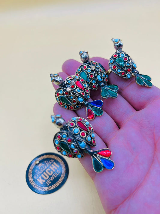 Wing Bird Multi Stone Lady Ring