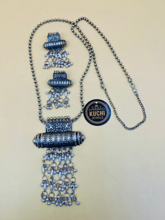 Simple Style Long Chain Mala Set