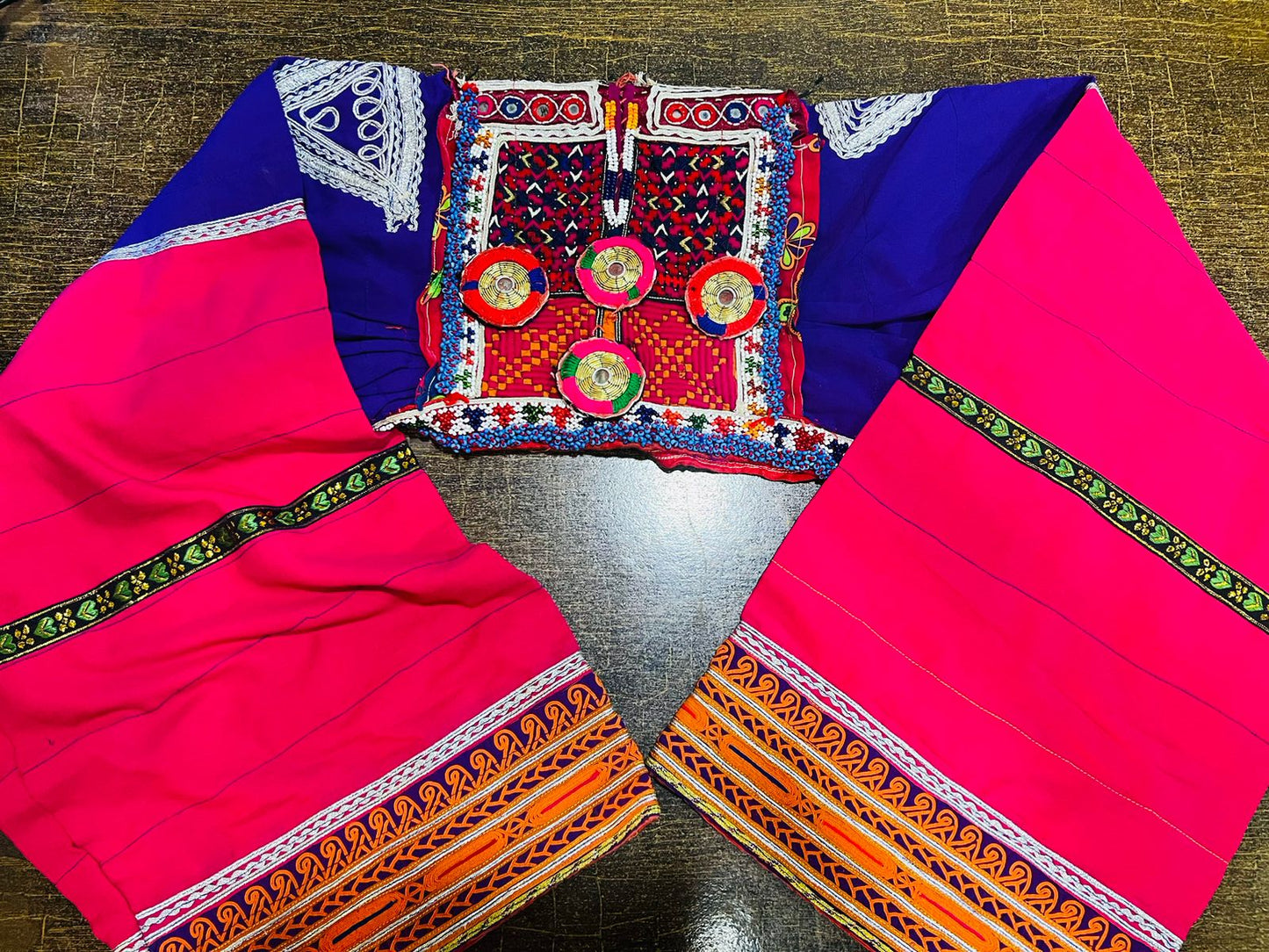 Afghan Vintage Neckline With Sleevez (Gala Bazoo)-11