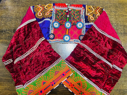 Afghan Vintage Neckline With Sleevez (Gala Bazoo)-11