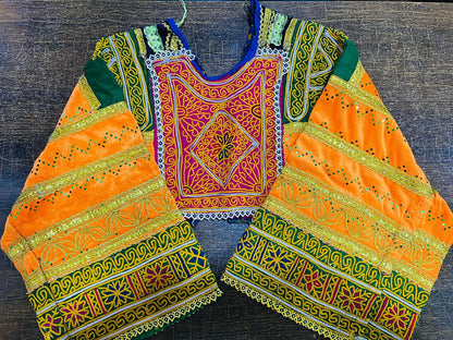 Afghan Vintage Neckline With Sleevez (Gala Bazoo)-11