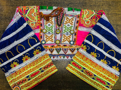 Afghan Vintage Neckline With Sleevez (Gala Bazoo)-11
