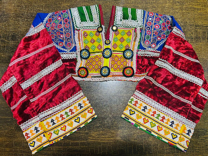 Afghan Vintage Neckline With Sleevez (Gala Bazoo)-11