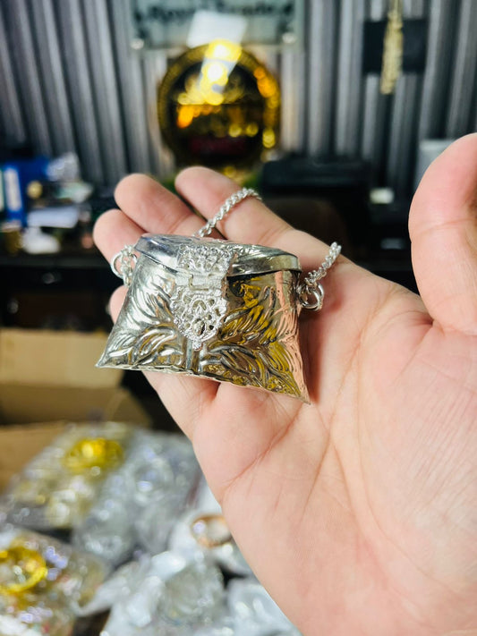 Mini Silver Trendy Bag