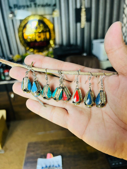 Turkman Stone Earrings