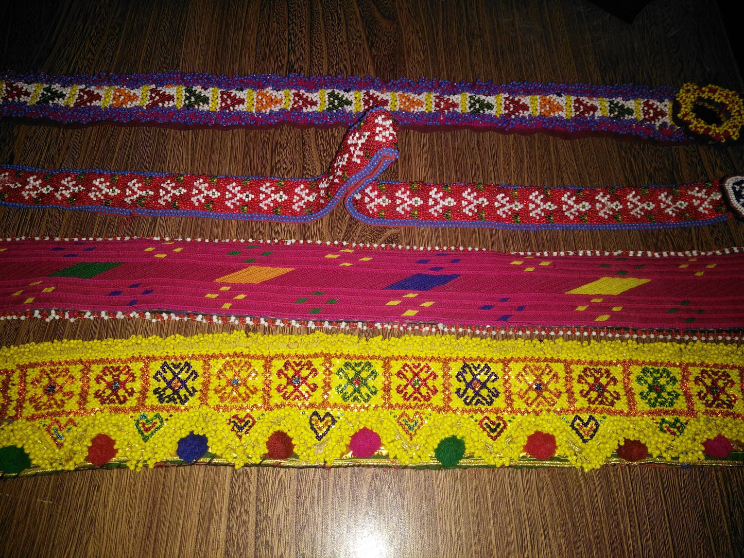 Multi Beads Afghani Belt