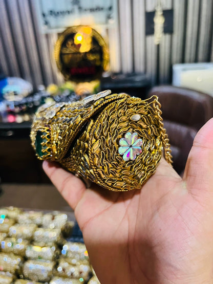 Larger Cylinder Kundan Bag KK-K3